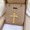 Wholesale Unisex Geometric Stainless Steel And Copper Necklace