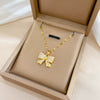 Wholesale Unisex Geometric Stainless Steel Copper Pendant Lip Chain Necklace