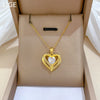 Wholesale Unisex Geometric Stainless Steel Copper Pendant Necklace With Cartoon Minimalist Style
