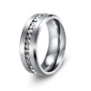 Wholesale Unisex Geometric Stainless Steel Electroplated Diamond Zircon Ring