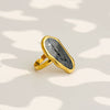 Wholesale Unisex Geometric Stainless Steel Electroplated Open Ring Fashion Jewelry Accessory