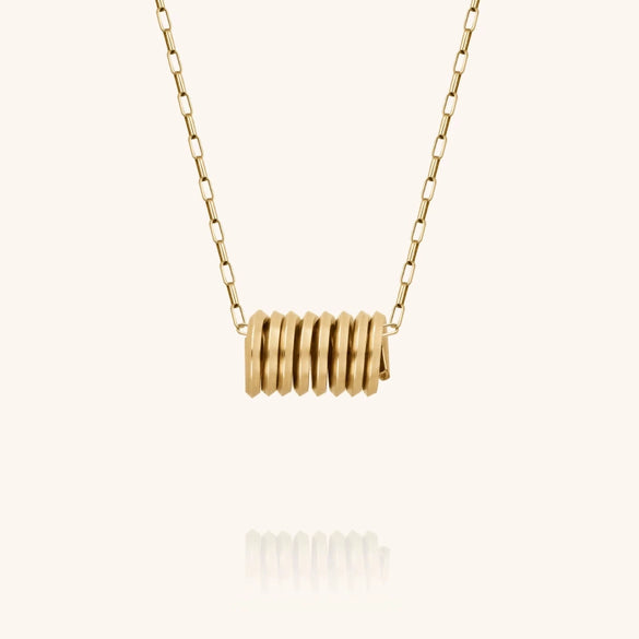 Wholesale Unisex Geometric Stainless Steel Electroplated Pendant Clavicle Chain Light Luxury Style