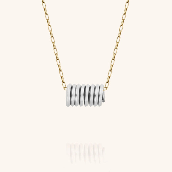 Wholesale Unisex Geometric Stainless Steel Electroplated Pendant Clavicle Chain Light Luxury Style