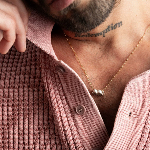 Wholesale Unisex Geometric Stainless Steel Electroplated Pendant Clavicle Chain Light Luxury Style
