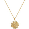 Wholesale Unisex Geometric Stainless Steel Necklace With Copper Pendant