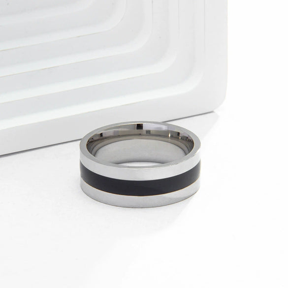 Wholesale Unisex Geometric Stainless Steel Polished Ring