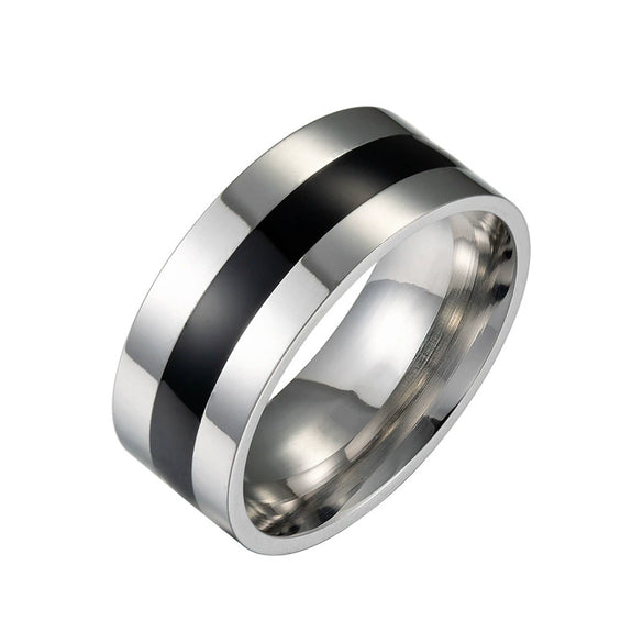 Wholesale Unisex Geometric Stainless Steel Polished Ring