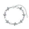 Wholesale Unisex Geometric Stainless Steel Real Gold Plated Chain Bracelet Minimalist Light Luxury Design
