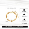 Wholesale Unisex Geometric Stainless Steel Real Gold Plated Chain Bracelet Minimalist Light Luxury Design