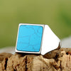 Wholesale Unisex Geometric Stainless Steel Ring With Polishing Treatment