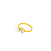 Wholesale Unisex Geometric Titanium Steel Electroplated Ring Accessories