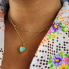 Wholesale Unisex Geometric Titanium Steel Necklace With Vacuum Gold Plated 18K Color Preservation