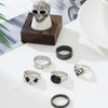 Wholesale Unisex Geometric Zinc Alloy Electroplated Ring