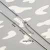 Wholesale Unisex Gold Electroplated Ushaped Stainless Steel Snake Bone Chain Necklace