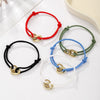 Wholesale Unisex Handmade Geometric Rope Ccb Milanese Adjustable Bracelet Jewelry