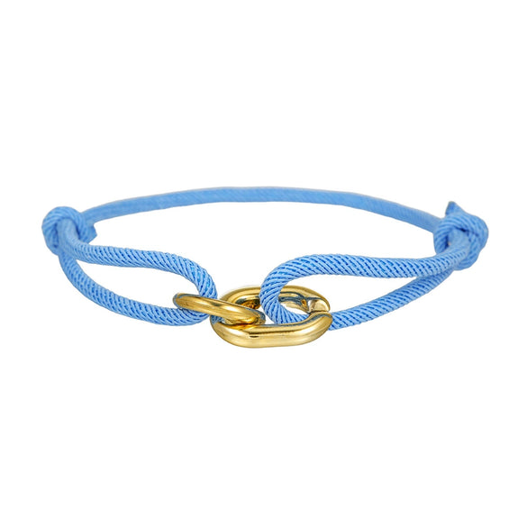 Wholesale Unisex Handmade Geometric Rope Ccb Milanese Adjustable Bracelet Jewelry