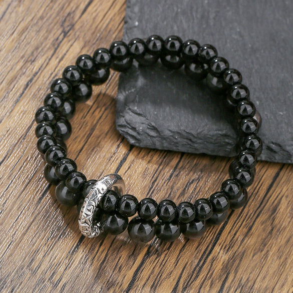 Wholesale Unisex Handmade Geometric Stone Alloy Bracelets