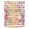 Wholesale Unisex Handmade Love Bracelet With Rice Beads Alloy
