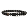 Wholesale Unisex Handmade Twelve Constellation Agate Elastic Bracelet