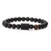 Wholesale Unisex Handmade Twelve Constellation Agate Elastic Bracelet