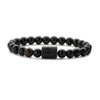 Wholesale Unisex Handmade Twelve Constellation Agate Elastic Bracelet