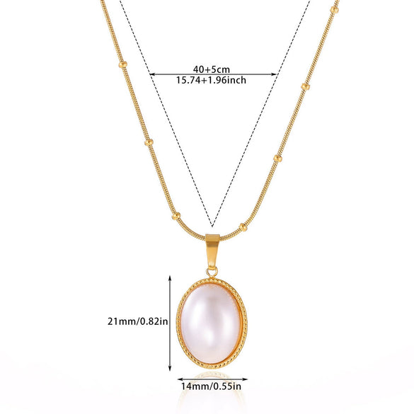 Wholesale Unisex Heartshaped Gold Electroplated Stainless Steel Pendant Necklace With Cross Chain