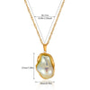 Wholesale Unisex Heartshaped Gold Electroplated Stainless Steel Pendant Necklace With Cross Chain