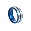 Wholesale Unisex Jewelry Geometric Stainless Steel Ring Electroplating