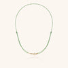 Wholesale Unisex Light Luxury Geometric Stainless Steel Electroplated Braided Rope Paperclip Clavicle Necklace