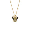 Wholesale Unisex Light Luxury Style Animals Zodiac Pattern Cartoon Anime Pendant Necklace Made Of Titanium Steel And Environmentally Friendly Copper With Gold Plated Processing