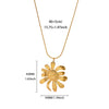 Wholesale Unisex Medieval Style Gold Plated Stainless Steel Tree Of Life Pendant Necklace