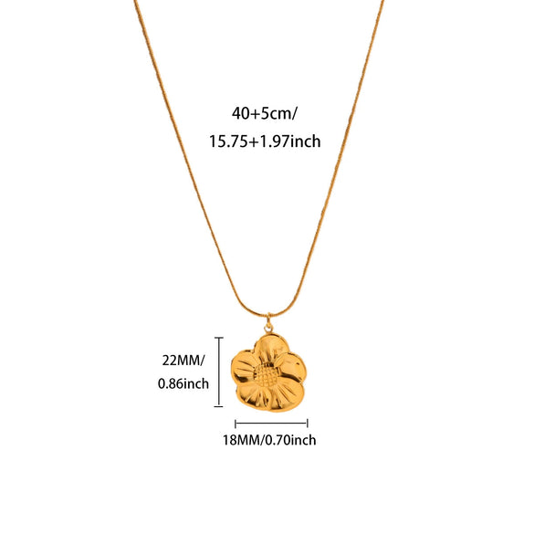 Wholesale Unisex Medieval Style Gold Plated Stainless Steel Tree Of Life Pendant Necklace