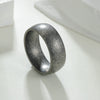 Wholesale Unisex Minimalist Geometric Distressed Stainless Steel Ring Jewelry