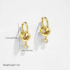 Wholesale Unisex Minimalist Geometric Stainless Steel 14K Electroplated Multiring Laminated Inlaid Zircon Jewelry