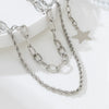 Wholesale Unisex Minimalist Hip Hop Punk Style Skull Ghost Face Feather Pendant Pants Chain