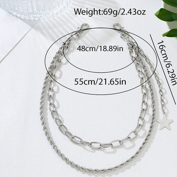 Wholesale Unisex Minimalist Hip Hop Punk Style Skull Ghost Face Feather Pendant Pants Chain