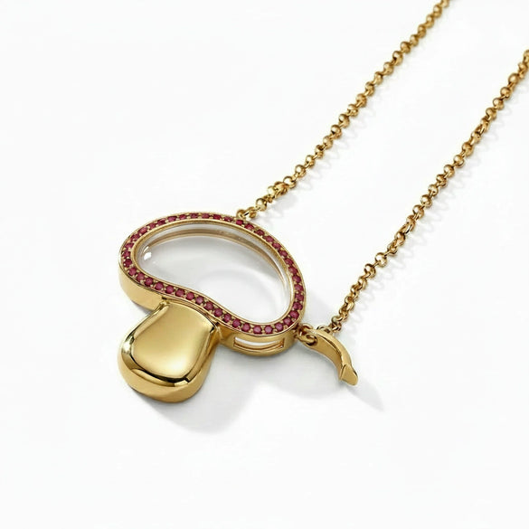 Wholesale Unisex Minimalist Light Luxury Geometric Copper Zircon Electroplated Toggle Pendant Necklace