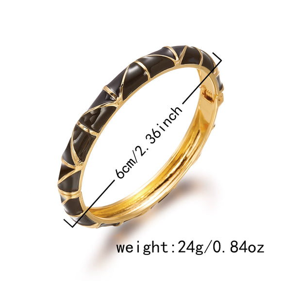 Wholesale Unisex Modern Minimalist Geometric Drip Oil Alloy Rhinestone Jewelry Accessories