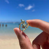 Wholesale Unisex Natural Style Animal Pattern Alloy Electroplated Ring