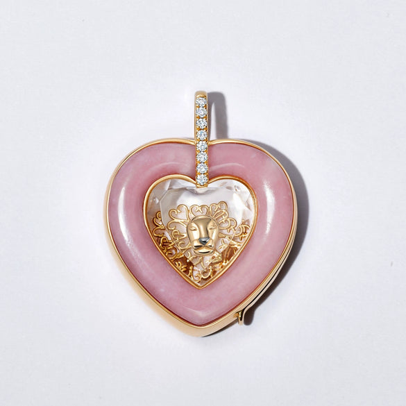 Wholesale Unisex Old Money Style Geometric Copper Titanium Steel O Word Chain Photo Box Pendant With Electroplating And Hollow Design