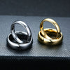 Wholesale Unisex Personality Geometric Tungsten Steel Ring Jewelry