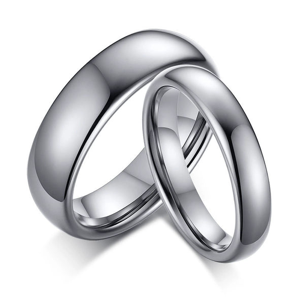 Wholesale Unisex Personality Geometric Tungsten Steel Ring Jewelry