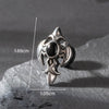 Wholesale Unisex Piercing Earrings Stainless Steel Cast Cross Punk Fashion Retro Polished