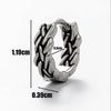 Wholesale Unisex Piercing Earrings Stainless Steel Cast Skull With Letter Pattern Polished
