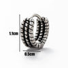 Wholesale Unisex Piercing Earrings Stainless Steel Cast Skull With Letter Pattern Polished