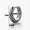 Wholesale Unisex Piercing Earrings Stainless Steel Cast Skull With Letter Pattern Polished