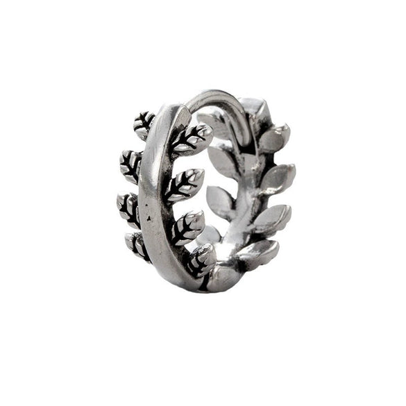Wholesale Unisex Piercing Earrings Stainless Steel Cast Skull With Letter Pattern Polished