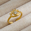 Wholesale Unisex Punk Geometric Ushaped Titanium Steel Electroplated Ring And Bracelet