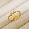 Wholesale Unisex Punk Geometric Ushaped Titanium Steel Electroplated Ring And Bracelet