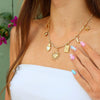 Wholesale Unisex Retro Minimalist Electroplated 18K Gold Stainless Steel And Copper Seahorse Pendant Clavicle Necklace With Braided Color Rope